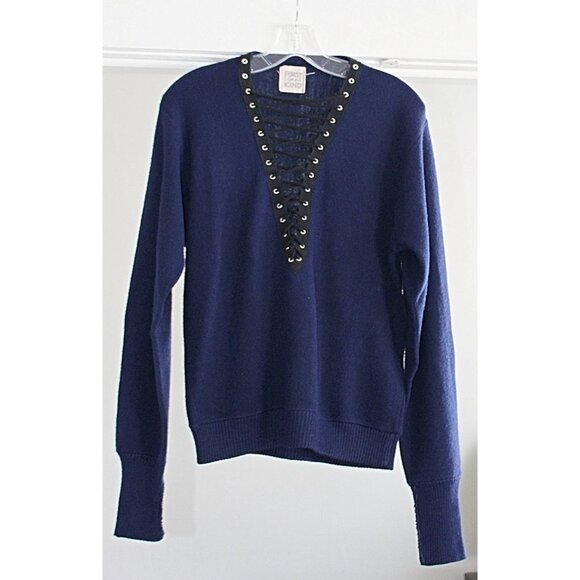 LF Furst of a Kind - Repurposed Vintage Grandpa Sweater, Large - Picture 8 of 10